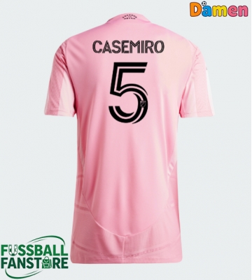 Inter Miami Casemiro #5 Replik Heimtrikot Damen 2026-27 Kurzarm